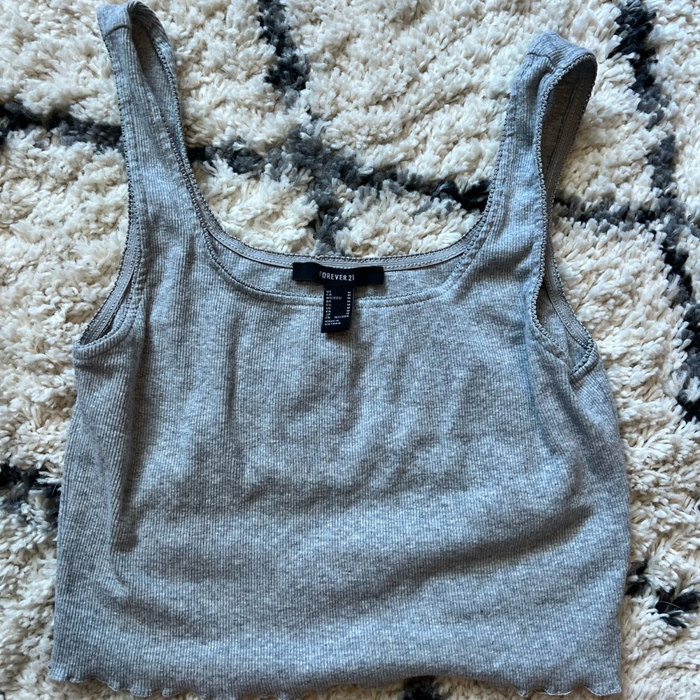 Crop tank top